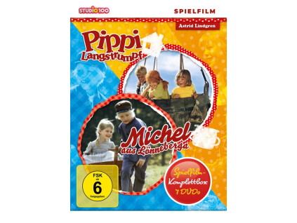 Pippi Langstrumpf / Michel aus Lönneberga (die 7 Spielfilme) (DVD)