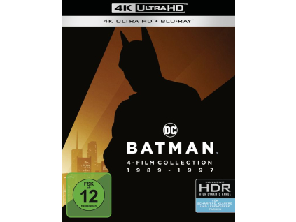 Batman 1-4 (Ultra HD Blu-ray & Blu-ray)