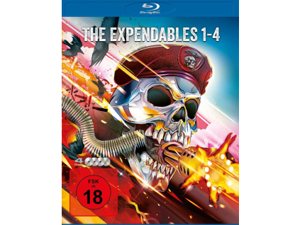The Expendables 1-4 (Blu-ray)