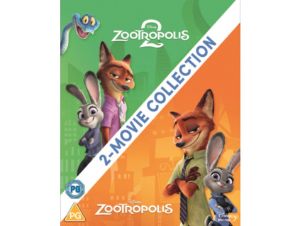 Zootropolis / Zootropolis 2 (Aka Zootopia) Blu-Ray