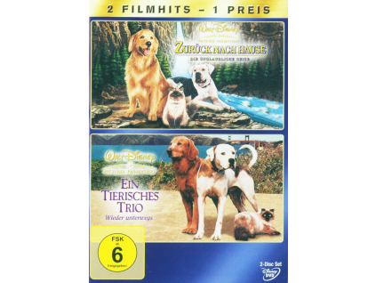 Zurück nach Hause / Ein tierisches Trio (DVD)