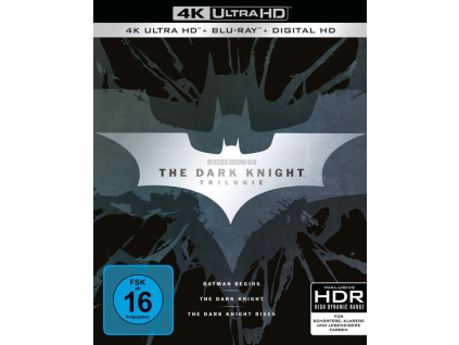 The Dark Knight Trilogy (Ultra HD Blu-ray & Blu-ray)