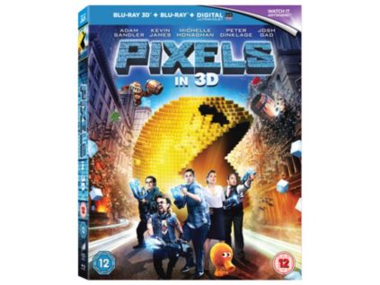 Pixels 3D+2D Blu-ray