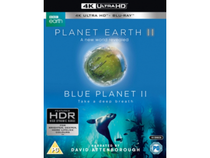 Planet Earth II & Blue Planet II Boxset (4K UHD Blu-ray + Blu-ray)