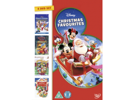 Disney Christmas Favourites 4DVD Box Set (Winnie The Pooh- a very pooh year  Countdown to Xmas  Celebrate Xmas with Mickey  Disney Xmas Favourites)