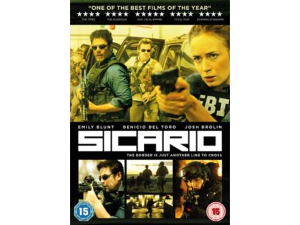961491 sicario 2015 dvd