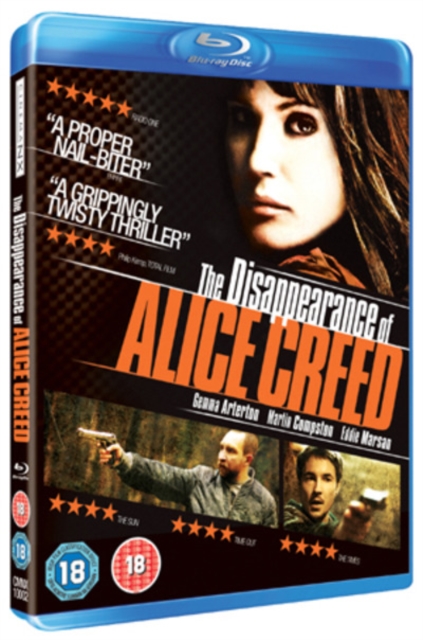 The Disappearance Of Alice Creed Blu-Ray