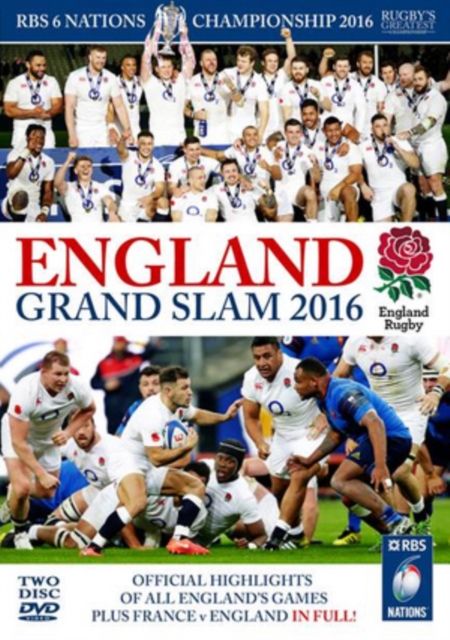 England Grand Slam 2016  Rbs 6 Nations Championship (DVD)