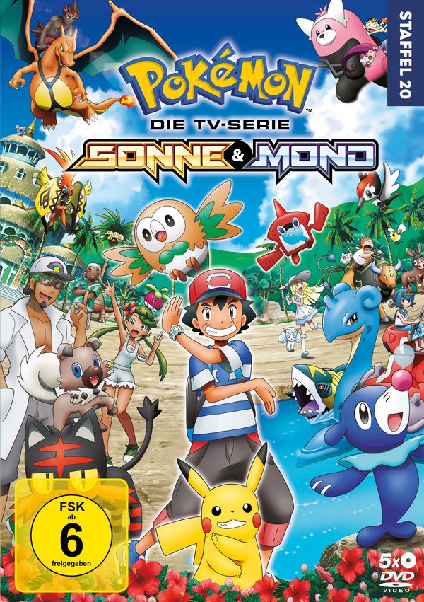 Pokémon Staffel 20: Sonne und Mond (DVD)