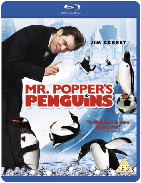 Mr Poppers Penguins Blu-Ray