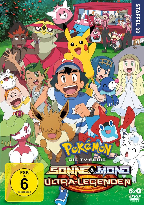 Pokémon Staffel 22: Sonne und Mond - Ultra-Legenden (DVD)