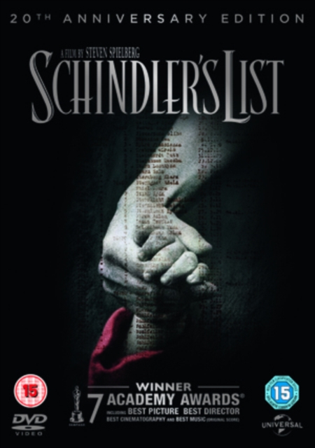 Schindlers List DVD