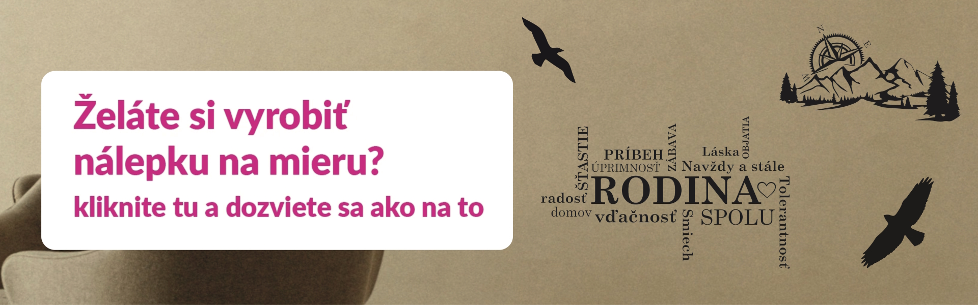 Nálepky na mieru