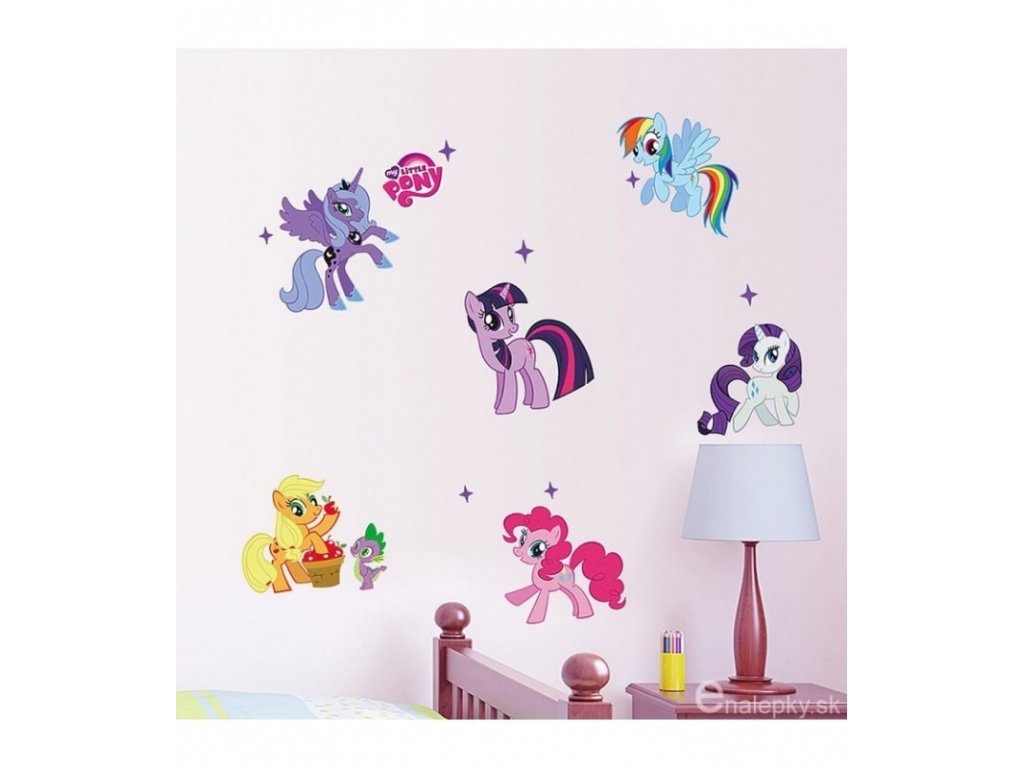 Nálepky na stenu - My Little Pony