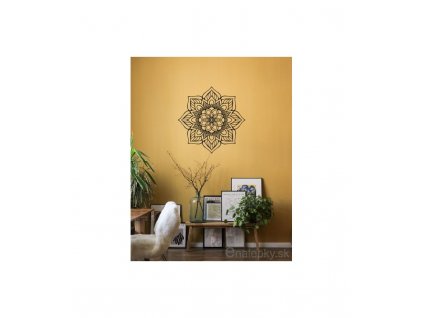 Nálepka na stenu - Mandala - Kvet lásky
