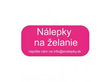 Nálepky na želanie