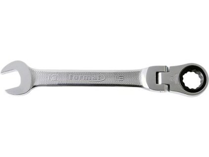 Očkoplochý ráčnový klíč kloubový Format 10 mm