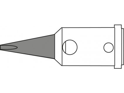 Náhradní pájecí hrot pro Ersa Independent 130 ve tvaru dláta 1 mm (0G132CN/SB)