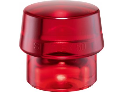 Náhradní hlava pro kladivo Halder Simplex z červeného plastu - 50 mm (3206.050)