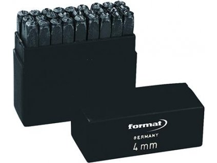 Razidla s písmeny Format - velikost 2 mm