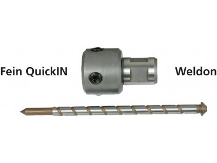 Adaptér Alfra pro vrtáky s upínáním FEIN-QuickIN a stopkou Weldon  (20210)