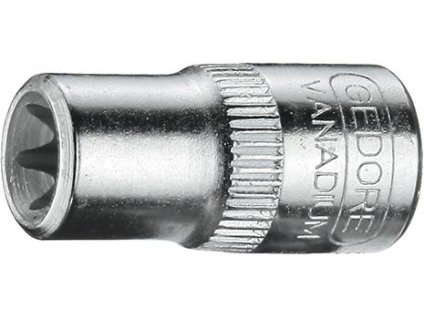 Nástrčná hlavice pro vnější šrouby Torx Gedore 1/4" -  E 7 x 25 (6187800)