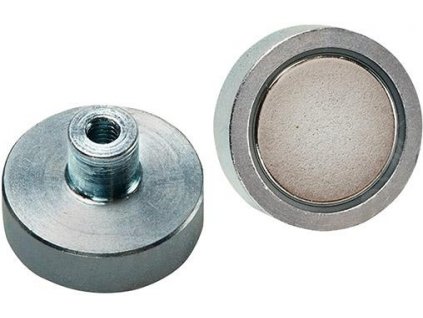Magnetické ploché chapadlo Format NDFEB se závitem M3 - Ø8 mm