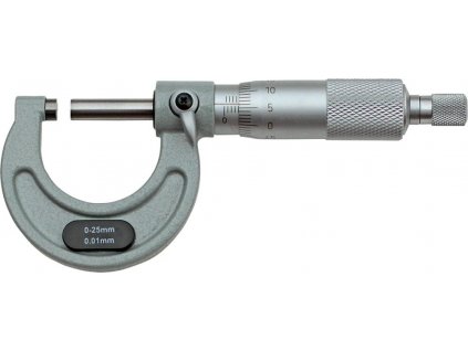 Třmenový mikrometr Fortis 0-25 mm  DIN 863