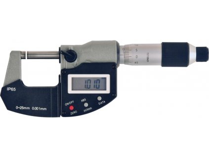 Digitální mikrometr Format 0-25 mm  DIN 863-1, IP65