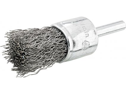 Štětcový kartáč Format nerezový, vlnitý 10mm - stopka 6mm