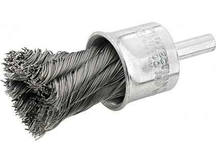 Štětcový kartáč Format nerezový, copánkový 20mm - stopka 6mm