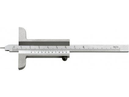 Hloubkoměr s měřícím kolíkem Fortis 1/50 - 200mm