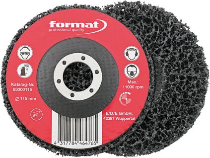 Brusný kotouč z vlákenné plstě Format 115 mm - hrubý