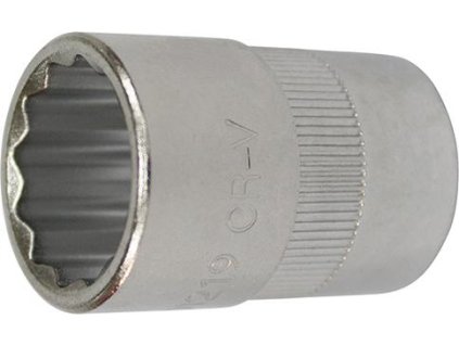Nástrčná hlavice FORMAT 1/2"  12-hran - 17 mm