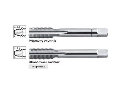 Sada ručních závitníků Format UNF DIN2184 - UNF č.6