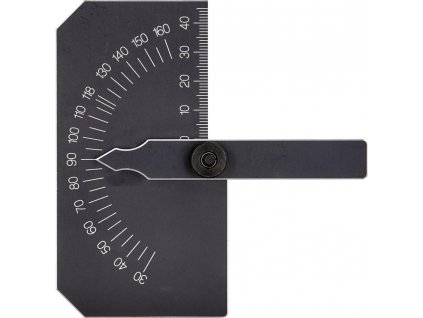 Šablona Fortis pro broušení spirálových vrtáků do 45mm - úhel 30°-160°
