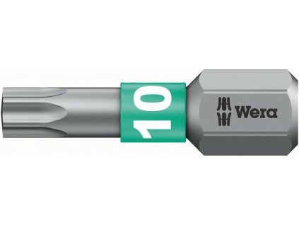 Bit TORX BiTorsion Wera tvrdý typ 1/4" DIN 3126 C 6,3 - T10x25mm (05066120001) - 10ks