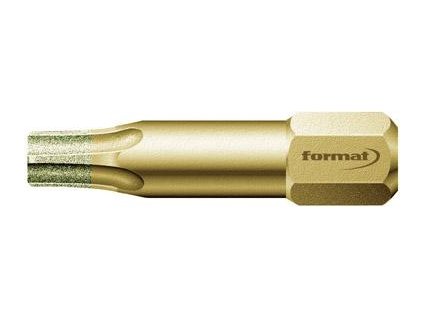 Bit TORX Diamant Format 1/4" DIN 3126 C 6,3 - T10x25mm