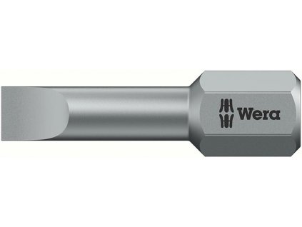 Bit plochý Wera Torsion  1/4" DIN 3126 C 6,3 - 5,5x0,8x25mm (05056220001)