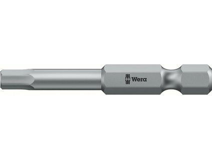 Bit vnitřní 6-hran Wera tvrdý typ 1/4" DIN 3126 E 6,3 - 2x50mm (05059603001)