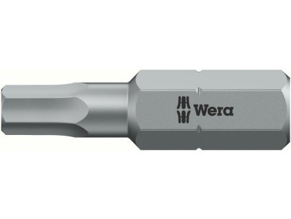 Bit vnitřní 6-hran Wera tvrdý typ 1/4" DIN 3126 C 6,3 - 4x25mm (05056320001)