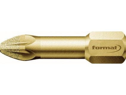 Bit křižový PZ Format diamant 1/4" DIN 3126 C 6,3 - PZ1x25mm