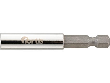 Držák na bity s magnetem Fortis 1/4" - 60 mm