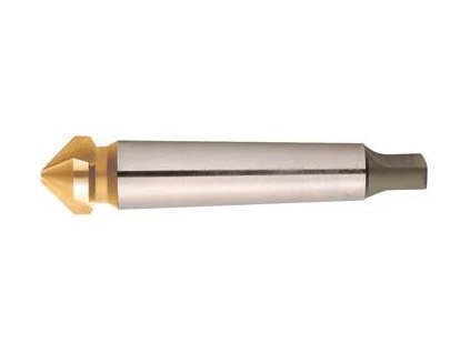 Kuželový záhlubník 90° Format HSS TiN DIN335 tvar D stopka MK3 - 50 mm