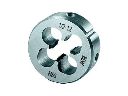 Závitové očko Format na Whitworth závity EN22568 HSS - W1/2"