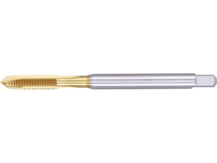 Strojní závitník Format GT DIN371 pro průchozí otvory UNI- 6h, HSS-Co5 TiN - M3x0,5