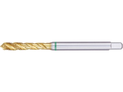 Strojní závitník Format GT DIN371 pro slepé otvory UNI- 6H, HSS-Co5 TiN - M3x0,5