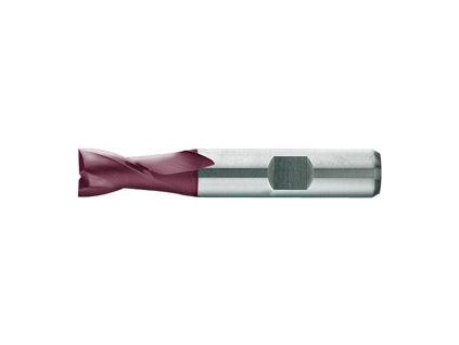 Dvoubřitá drážkovací fréza Format DIN 327-D  typ N, HSS Co5 TiAlN  - 8mm