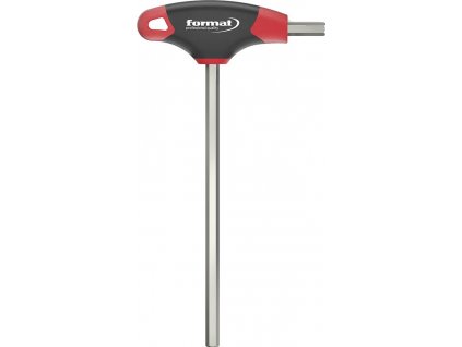 Šestihraný šroubovák (inbus) s příčnou rukojetí a boční čepelí Format - 3x150 mm