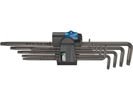 Sada zástrčných klíčů WERA Torx s přidržovací funkcí, dlouhé T8-T40